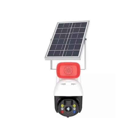 Уличная автономная поворотная 3G/4G камера «Link Solar SE901-4MP-4G» 4Mp с солнечной батареей и сиреной